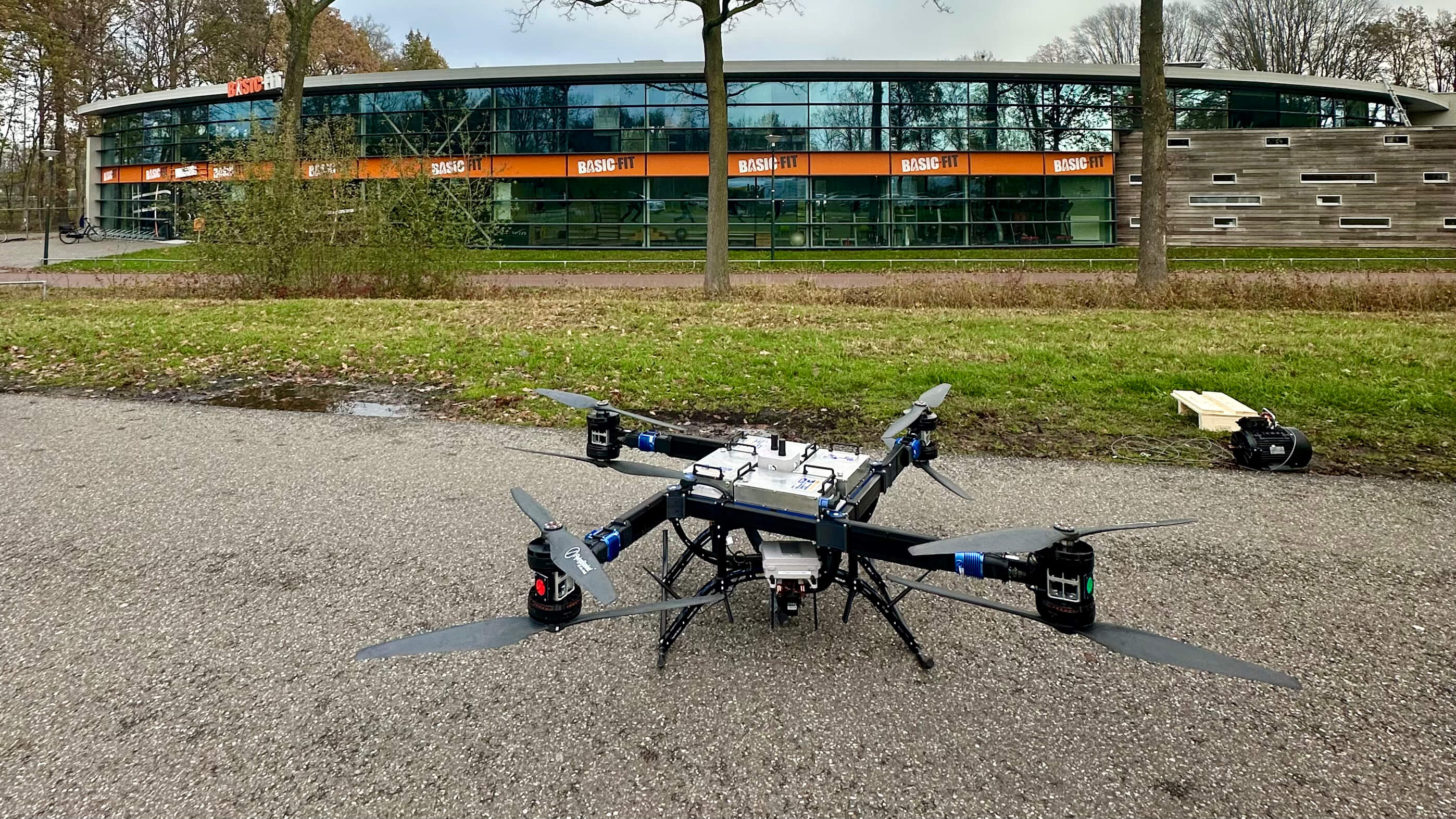 Voorbereiding op locatie bij Basic-Fit